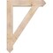 Ekena Millwork Traditional Arts & Crafts Smooth Bracket, Douglas Fir, 5 1/2"W x 36"D x 48"H BKT06X36X48TRA03SDF - alternate 2